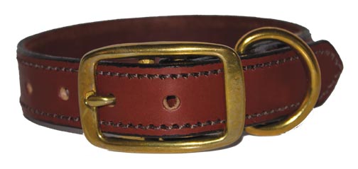 Premium Leather Dog Collars by Leather Brothers