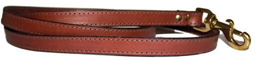 Leather Brothers Premium Leather Stitched Dog Leads