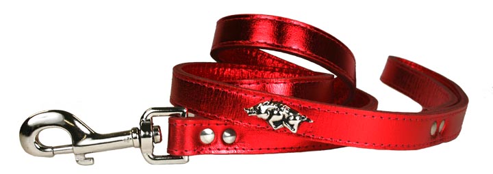 All Star Dogs Arkansas Razorbacks Ribbon Dog Collar - Medium